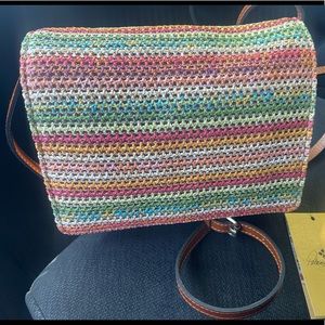 Patricia Nash Multi Zig Zag Crossbody